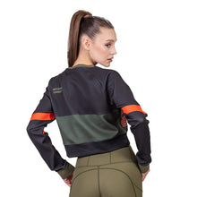 Load image into Gallery viewer, Athleisure Cropped Sweatshirt for Women
