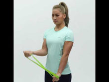 Load and play video in Gallery viewer, Activewear Mesh Blocking Sport Shirt for Women
