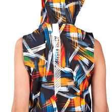Load image into Gallery viewer, Activewear Cropped Printed Hoodie Vest for Women
