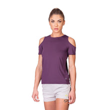 Load image into Gallery viewer, Athleisure Cold shoulder Fashion T-Shirt for Women
