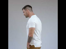 Load and play video in Gallery viewer, Essential Coolever Cotton Touch Loose-Fit T-Shirt for Men
