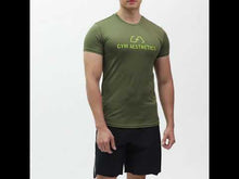 Load and play video in Gallery viewer, Essential Workout T Shirt for Men

