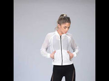 Load and play video in Gallery viewer, Athleisure Body Mesh Jacket for Women
