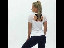 Load and play video in Gallery viewer, Athleisure Workout Fashion T Shirt for Women
