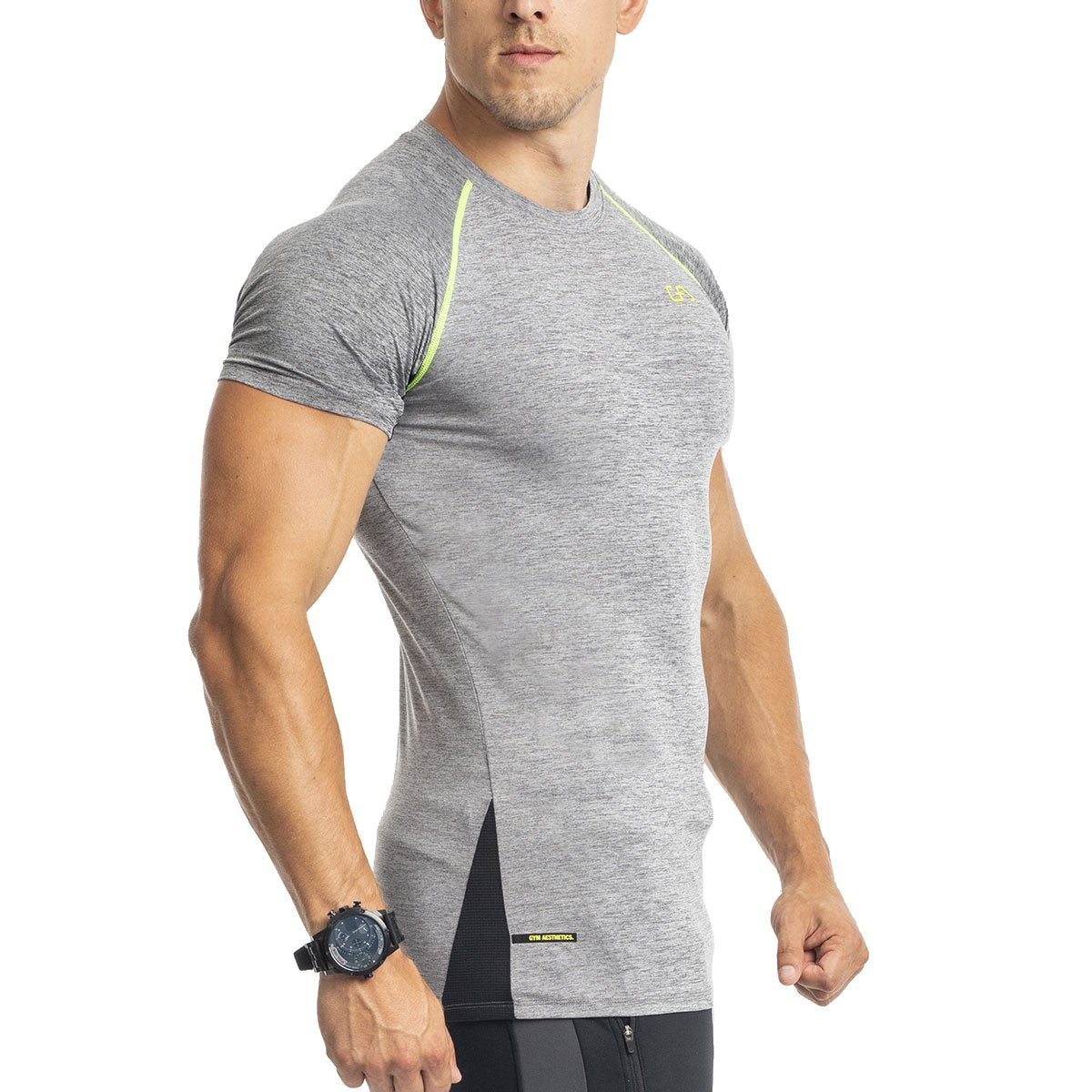 Grey gym t shirt new arrivals
