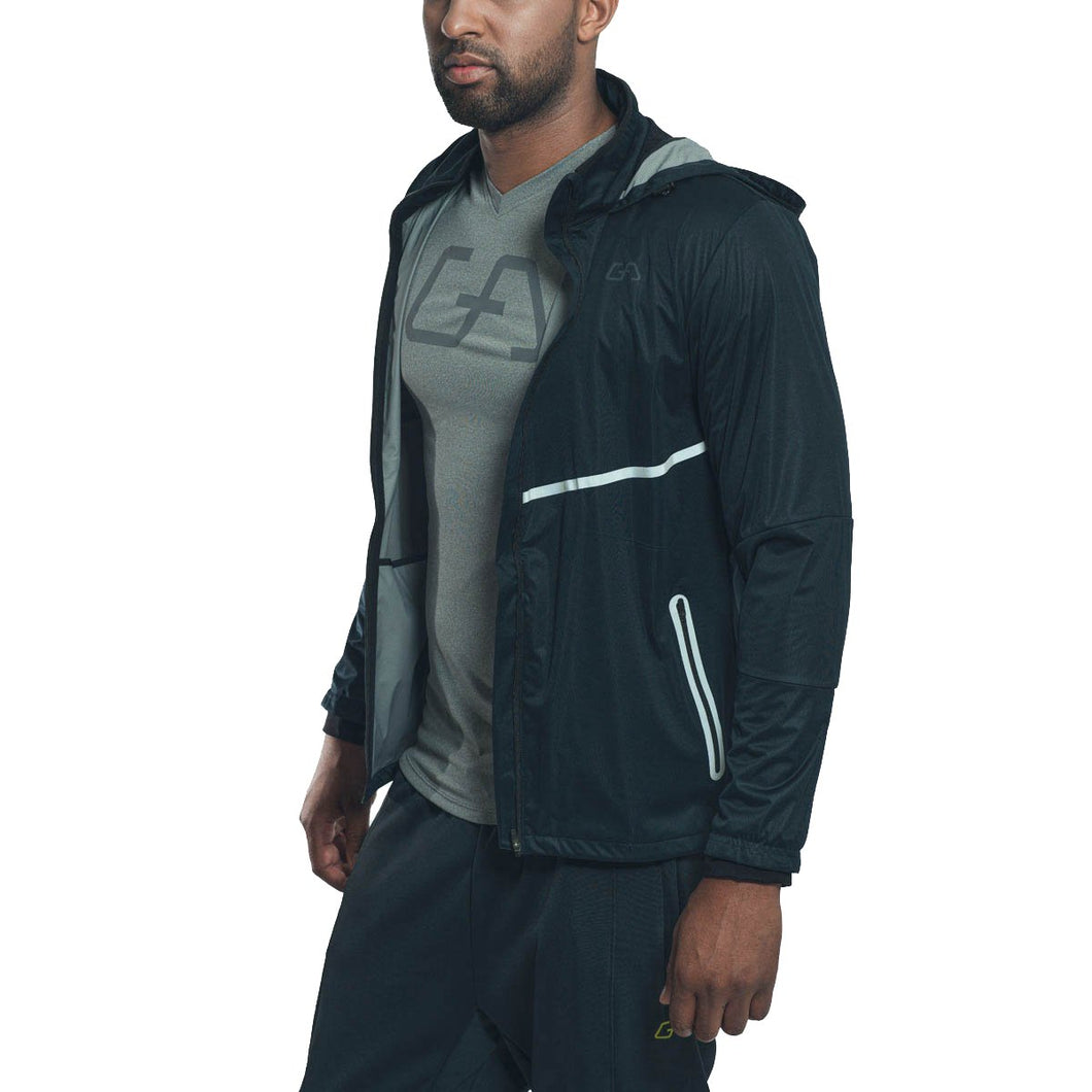 Windbreaker Performance jacket with hood for Men